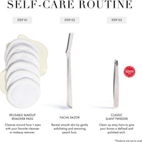 Tweezerman - Silver Facial Razor - 1023342