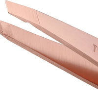 Tweezerman - Stainless Steel Rose Gold Slant Tweezer - 1016523