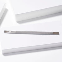 Tweezerman - Stainless Steel Silver Cuticle Pusher and Nail Cleaner - 1023388