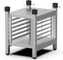 UNOX - High Open Stand with Lateral Supports for ChefTop MIND.Maps Plus and Evereo 900 - XWCRC-0613-H