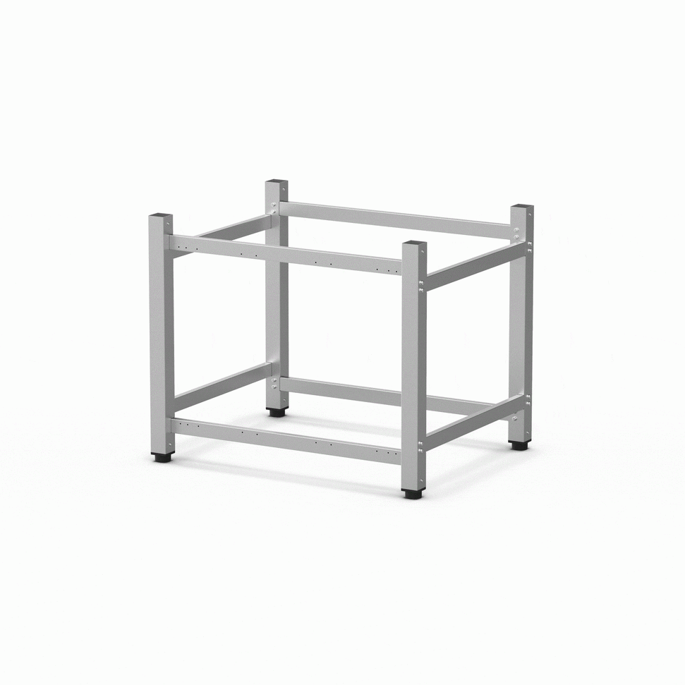 Unox - 27.25" Stainless Steel High Stand and Neutral Cabinet - XR168