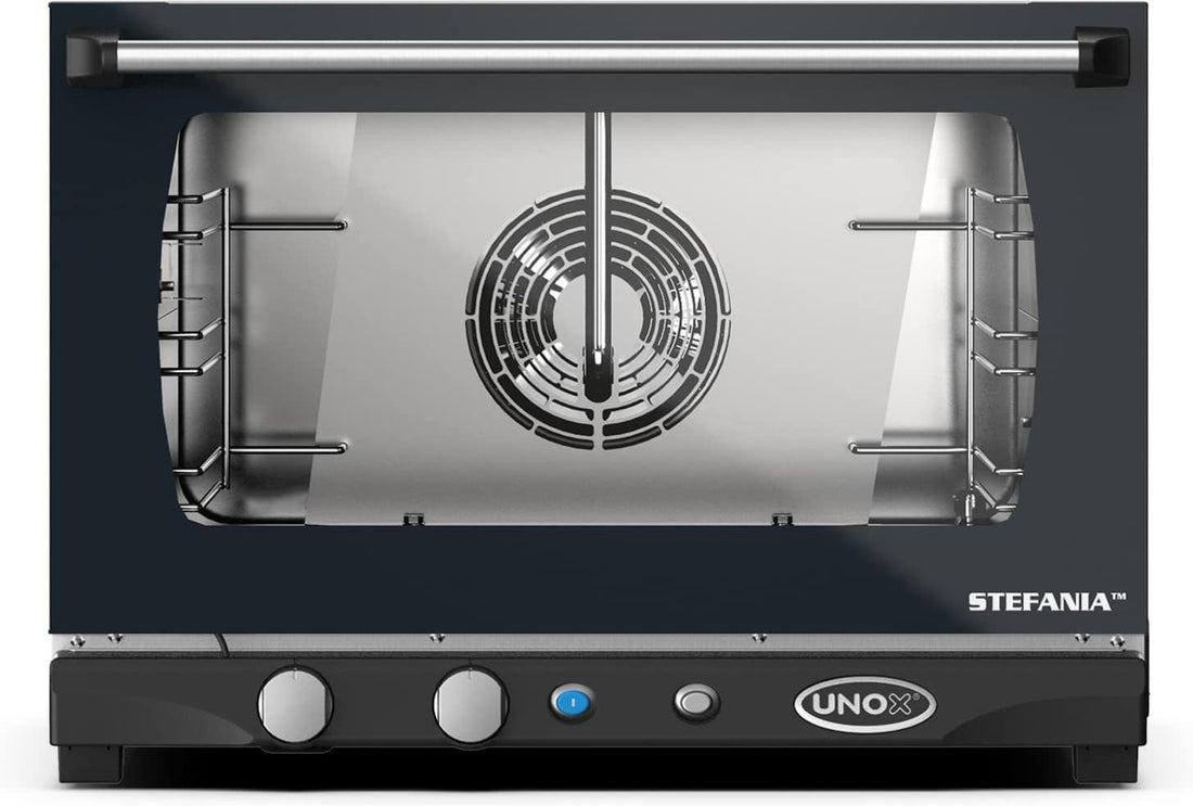 Unox - 27.5" Stainless Steel Stephania LineMiss Commercial Convection Oven with Humidity - XAFT113 - DISCONTINUED