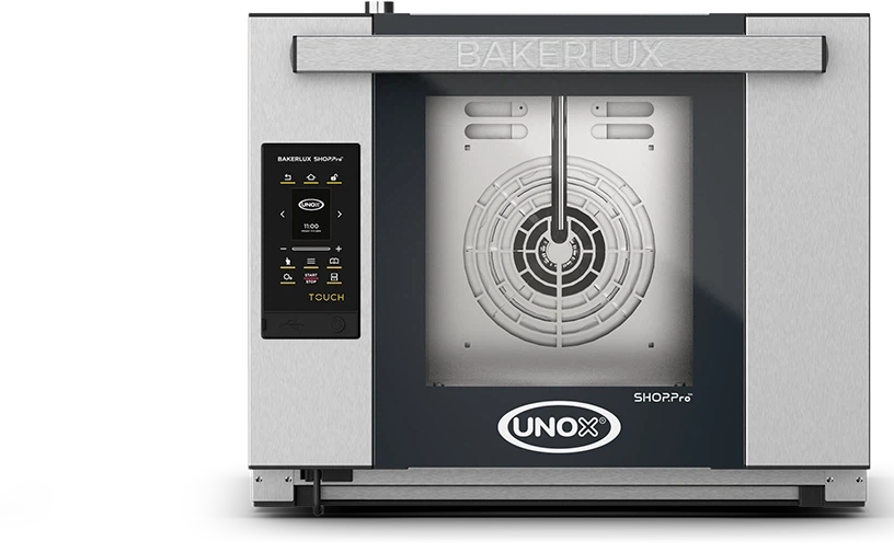 Unox - Bakerlux Arianna Touch 208-240V Convection Oven with Top To Bottom Opening - XAFR-04HS-ETDV
