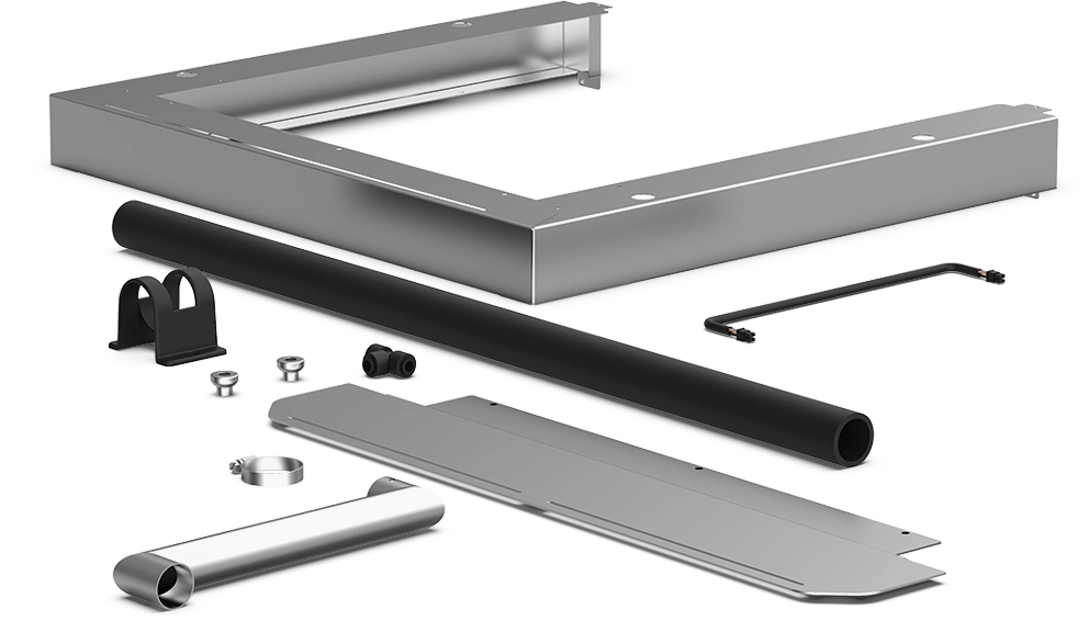 Unox - Bakerlux Full Size Double Stack Installation Stacking Kit - XWK QT-04EF-E