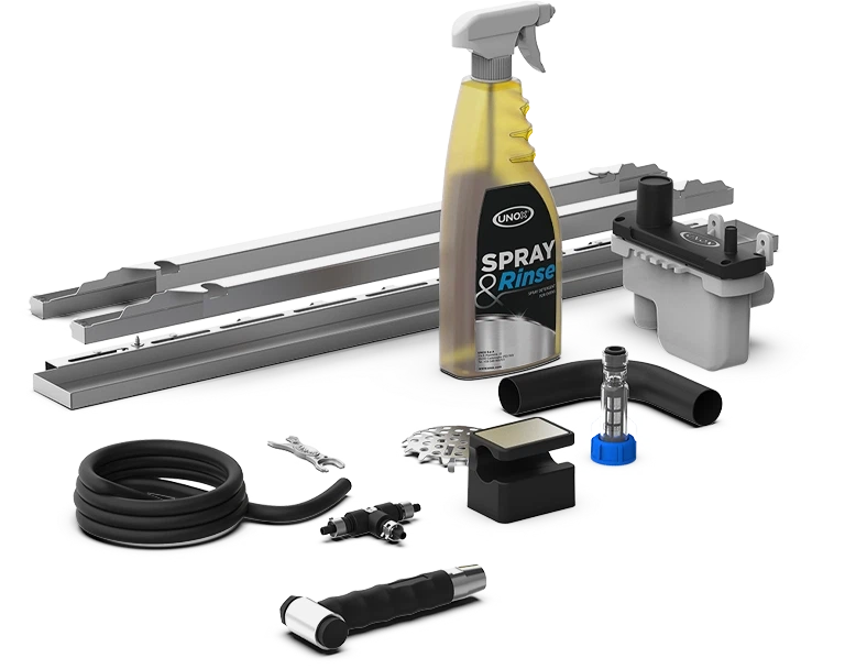 Unox - Cleaning Kit For Bakerlux Sp Ovens With Drain - XHC027