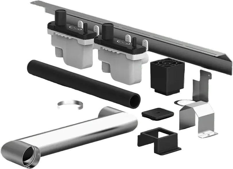 Unox - Double Stack Installation Kit for Electric Ovens - XAVQC-00E2-E