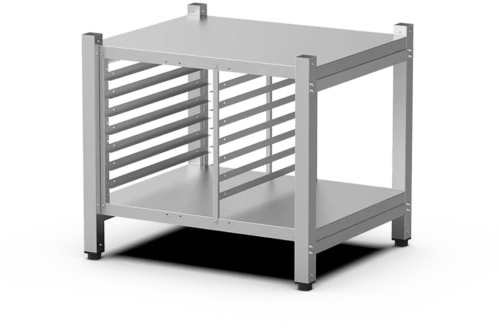 Unox - High Stand with Lateral Supports for 26" x 18" Ovens - XWARC-07EF-H