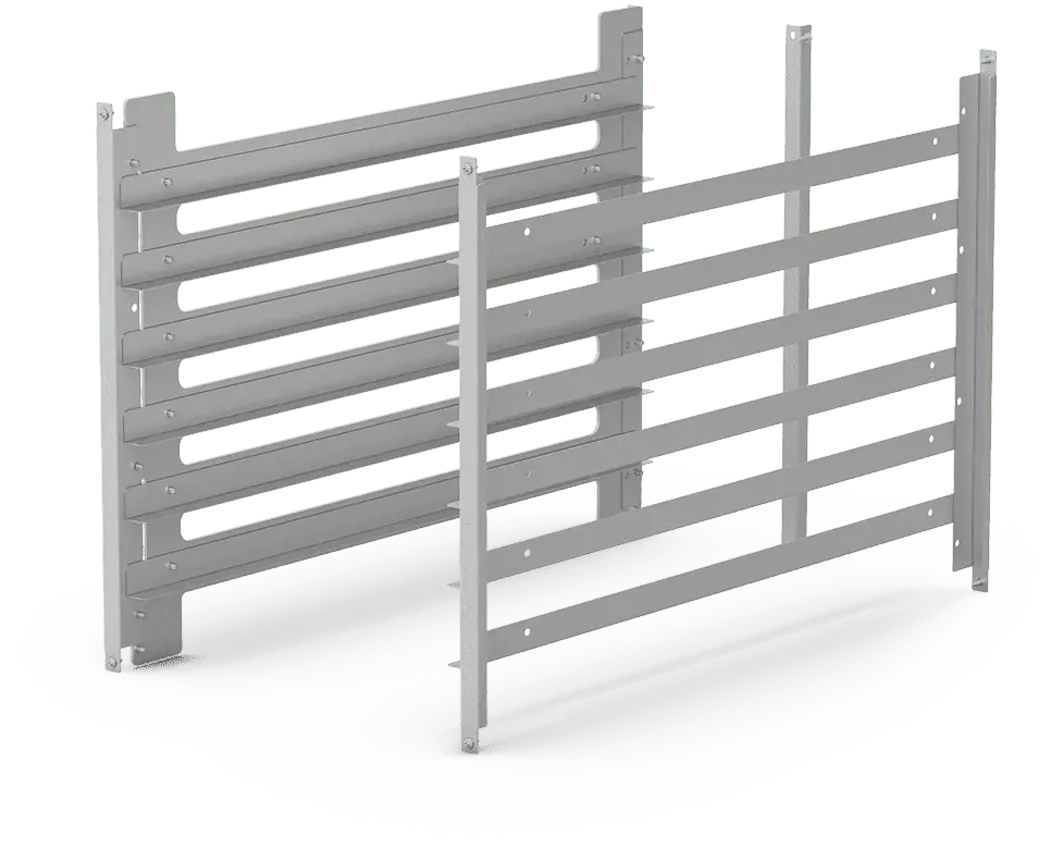 Unox - Lateral Supports for Stand for GN 1/1 Ovens - XWCLC-0613-H