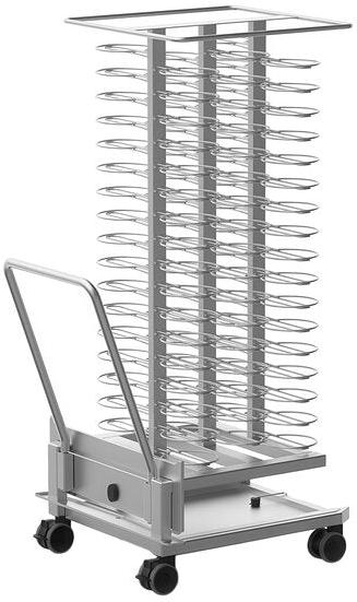 Unox - QUICK.Plate 38.18" x 34.68" x 74" Full Size Plate Trolley for CHEFTOP MIND.Maps BIG Oven - XEVTL-102P