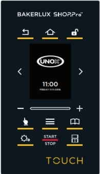 Unox - ROSELLA Bakerlux 208-240V Convection Oven Oven Right To Left Opening - XAFR-04FS-ETRV