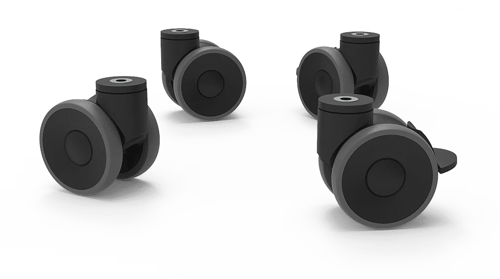 Unox - Revolving Caster with Brake - XUC012