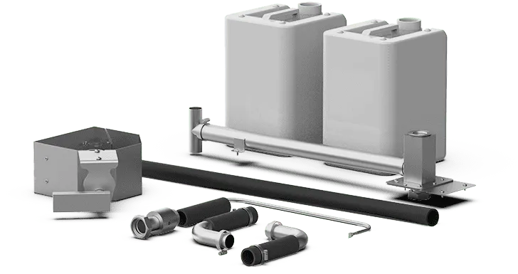 Unox - SMART.Drain Manual Kit for Neutral Cabinet and High Open Stand - XUC020