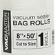 VacMaster - Full Mesh Vacuum Seal Roll 8" x 50' (1/Box) - VM946104