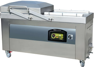 VacMaster - VP600 Commercial Double Chamber Vacuum Sealer with Gas Flush