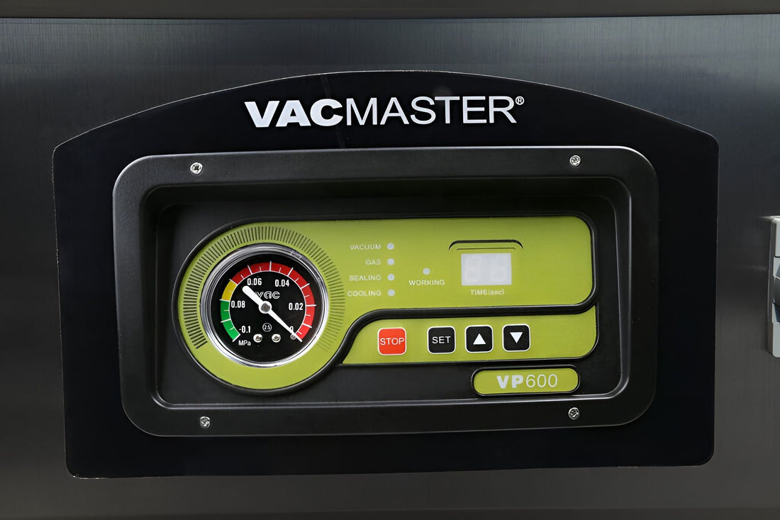 VacMaster - VP600 Commercial Double Chamber Vacuum Sealer with Gas Flush