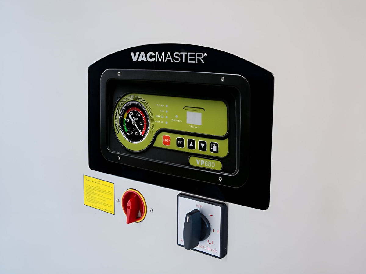 VacMaster - VP680 Commercial Chamber Vacuum Sealer with 3 Seal Bars, Gas Flush