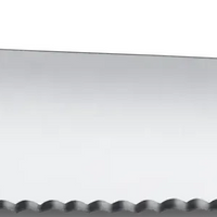 Victorinox - 10.25" Curved Serrated Blade Black Bread & Pastry Knife - 7.7433.26G