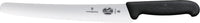 Victorinox - 10.25" Serrated Blade Fibrox Bread & Pastry Knife - 5.2933.26BK