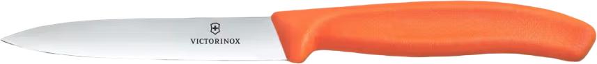 Victorinox - 4" Straight Spear Point Blade Orange Paring Knife - 6.7709.C1