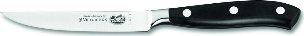 Victorinox - 4.5" Grand Maître Forged Steak Knives, Straight Edge (Set of 2) - 7.7242.2