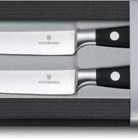 Victorinox - 4.5" Grand Maître Forged Steak Knives, Straight Edge (Set of 2) - 7.7242.2