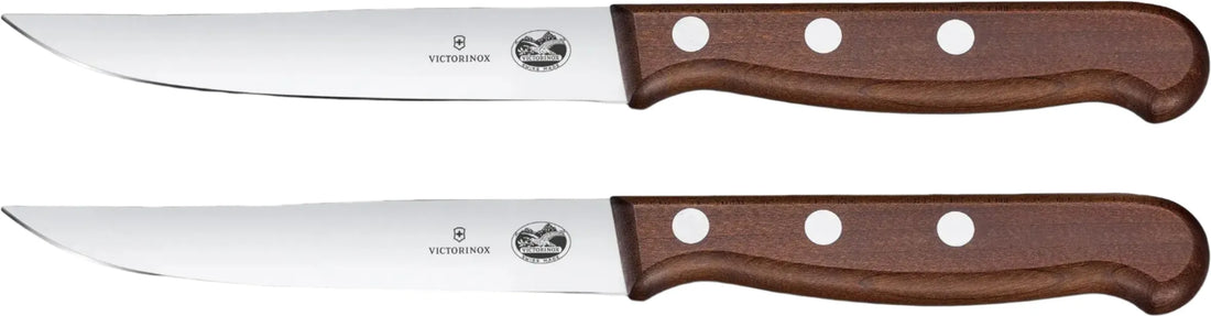 Victorinox - 4.75" Straight 2-Piece Steak Knife Set - 5.1200.12G