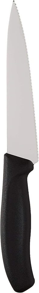 Victorinox - 6" Serrated Blade Black Chef's Knife - 6.8033.15-X1