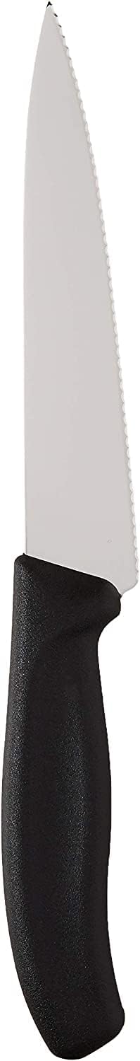 Victorinox - 6" Serrated Blade Black Chef's Knife - 6.8033.15-X1