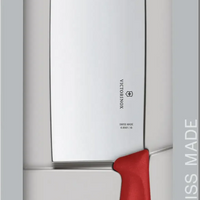 Victorinox - 7" Chinese Style Red Cleaver Knife - 6.8561.18G