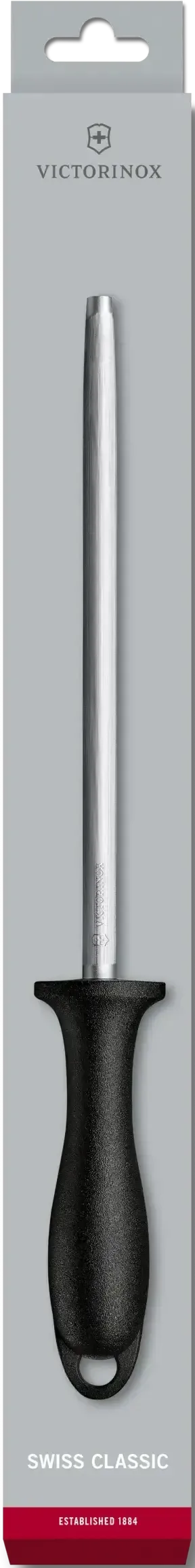 Victorinox - 7.8" Classic Honing Steel with Black Handle - 7.8014