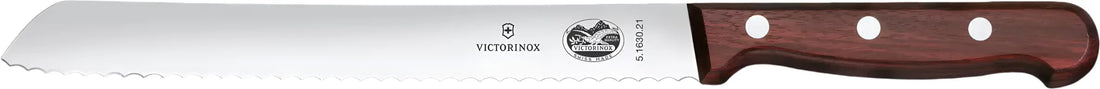 Victorinox - 8" Serrated Slant-Tip Blade Bread Knife - 5.1630.21G