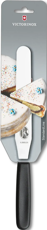 Victorinox - 8" Straight Black Polypropylene Handle Spatula - 5.2603.20B