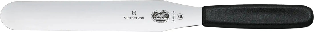 Victorinox - 8" Straight Black Polypropylene Handle Spatula - 5.2603.20B
