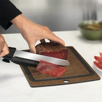 Victorinox - 8.25" Serrated Blade Dux Knife with Adjustable Black Guide - 6.8663.21