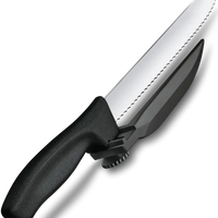 Victorinox - 8.25" Serrated Blade Dux Knife with Adjustable Black Guide - 6.8663.21