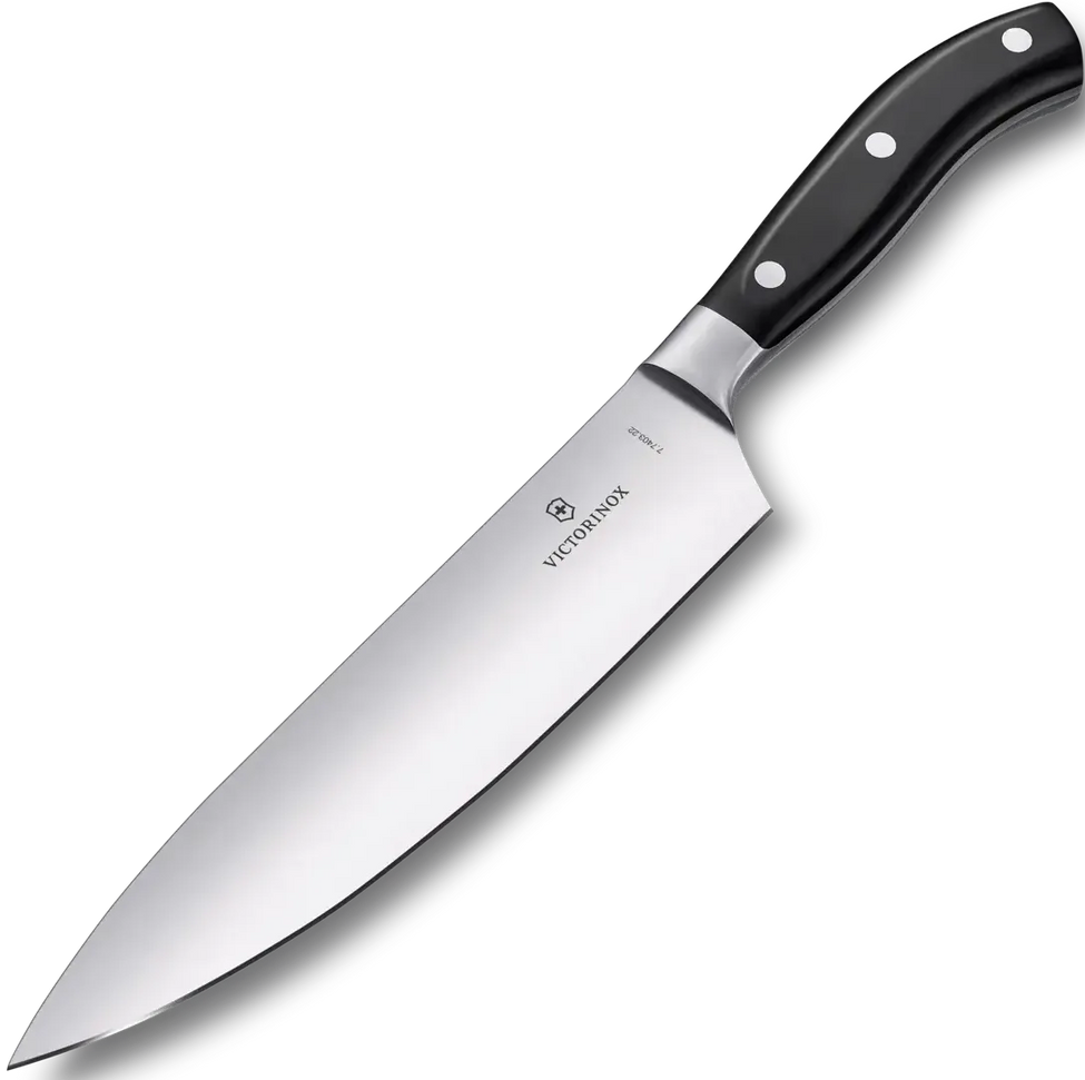 Victorinox - 9" Black Forged Carving Knife - 7.7403.22G