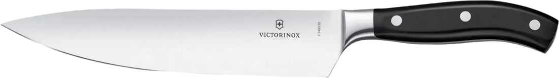 Victorinox - 9" Black Forged Carving Knife - 7.7403.22G