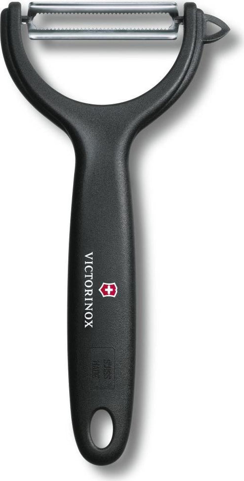Victorinox - Black Universal Micro-Serrated Peeler - 7.6079