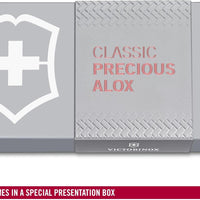 Victorinox - Classic Precious Alox Gentle Rose Swiss Army Knife - 0.6221.405G