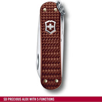 Victorinox - Classic Precious Alox Hazel Brown Swiss Army Knife - 0.6221.4011G
