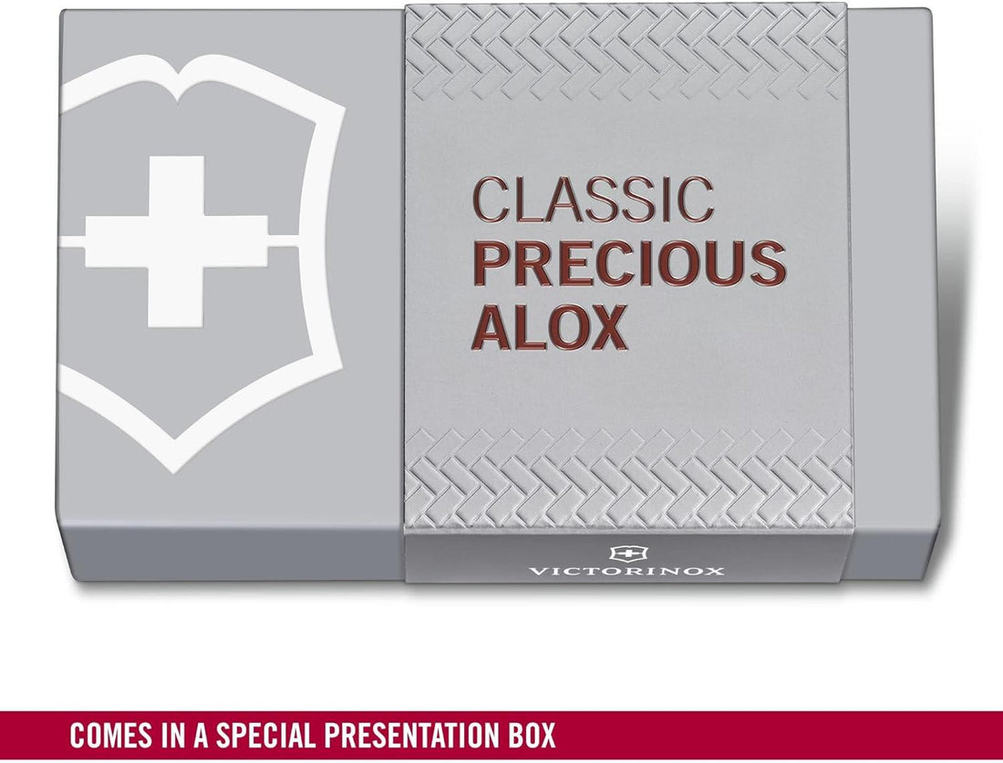Victorinox - Classic Precious Alox Hazel Brown Swiss Army Knife - 0.6221.4011G