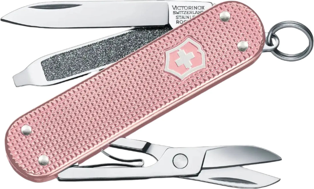 Victorinox - Classic SD Alox Cotton Candy Pink Swiss Army Knife, CC Box Packing - 0.6221.252G