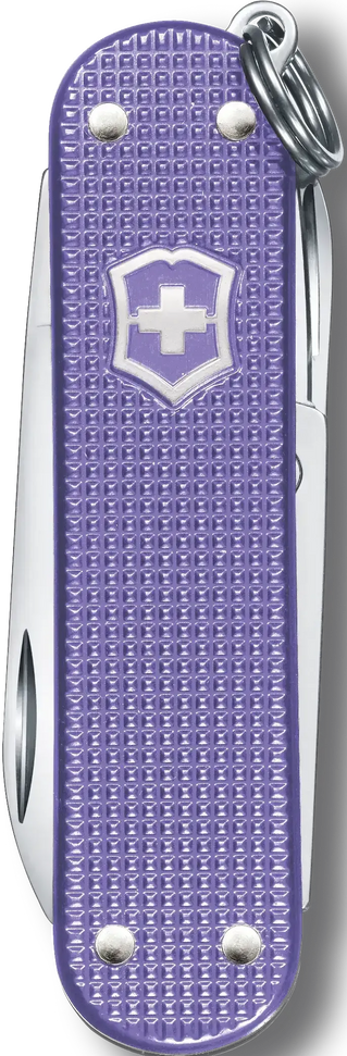 Victorinox - Classic SD Alox Electric Lavender Purple Swiss Army Knife, CC Box Packing - 0.6221.223G
