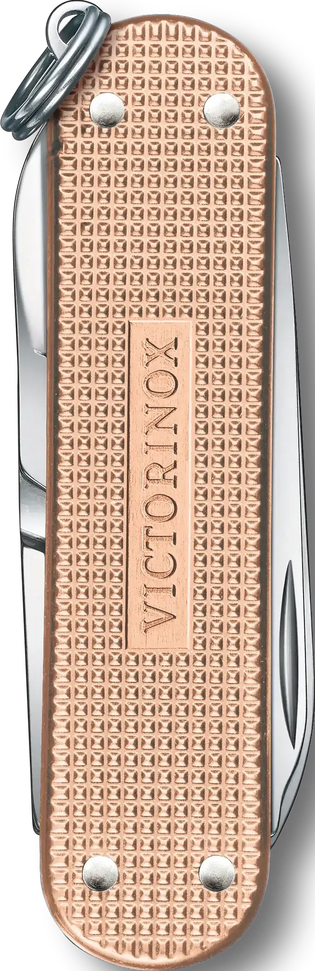 Victorinox - Classic SD Alox Fresh Peach Pink Swiss Army Knife, CC Box Packing - 0.6221.202G