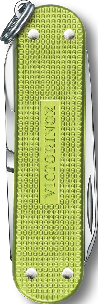 Victorinox - Classic SD Alox Lime Twist Green Swiss Army Knife, CC Box Packing - 0.6221.241G