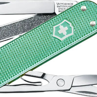 Victorinox - Classic SD Alox Minty Mint Green Swiss Army Knife, CC Box Packing - 0.6221.221G