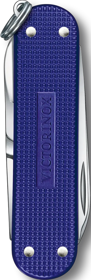 Victorinox - Classic SD Alox Night Dive Blue Swiss Army Knife, CC Box Packing - 0.6221.222G
