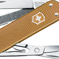 Victorinox - Classic SD Alox Wet Sand Brown Swiss Army Knife, CC Box Packing - 0.6221.255G