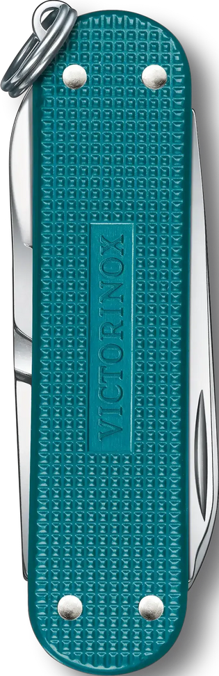 Victorinox - Classic SD Alox Wild Jungle Blue Swiss Army Knife, CC Box Packing - 0.6221.242G