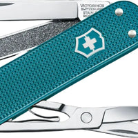 Victorinox - Classic SD Alox Wild Jungle Blue Swiss Army Knife, CC Box Packing - 0.6221.242G